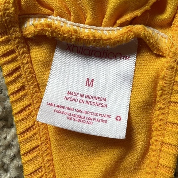 Xhilaration M yellow adjustable bikini top - Picture 7 of 11
